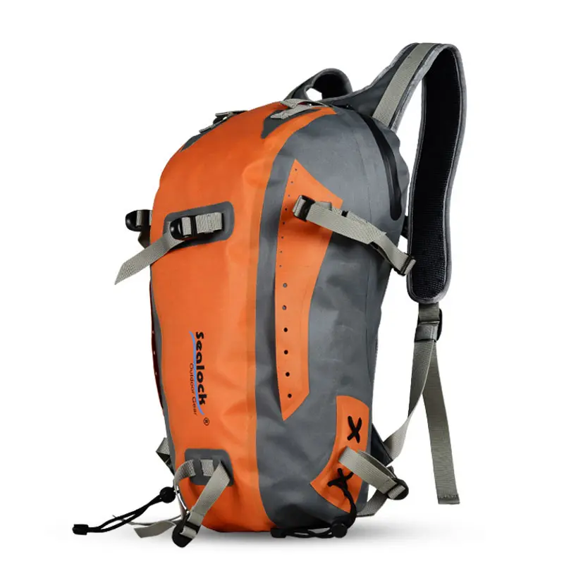 Rucsac de ciclism impermeabil TPU de 15 litri cu sistem de spate ventilat plutitor