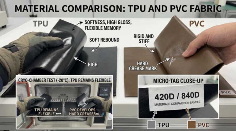 Pungi uscate TPU: avantaje materiale pentru produse impermeabile premium