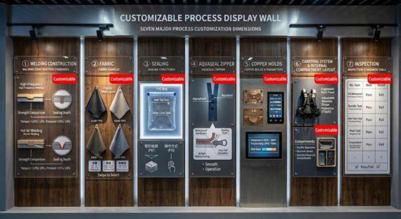 Rucsacuri impermeabile OEM: soluții personalizate de fabricație