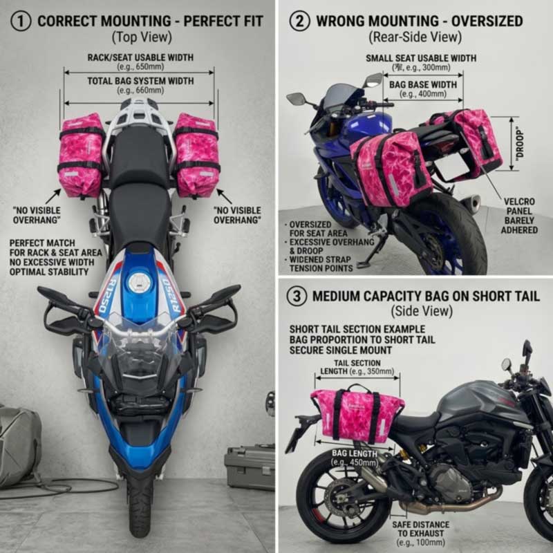 Producător de saci de coadă pentru motociclete pentru proiecte OEM