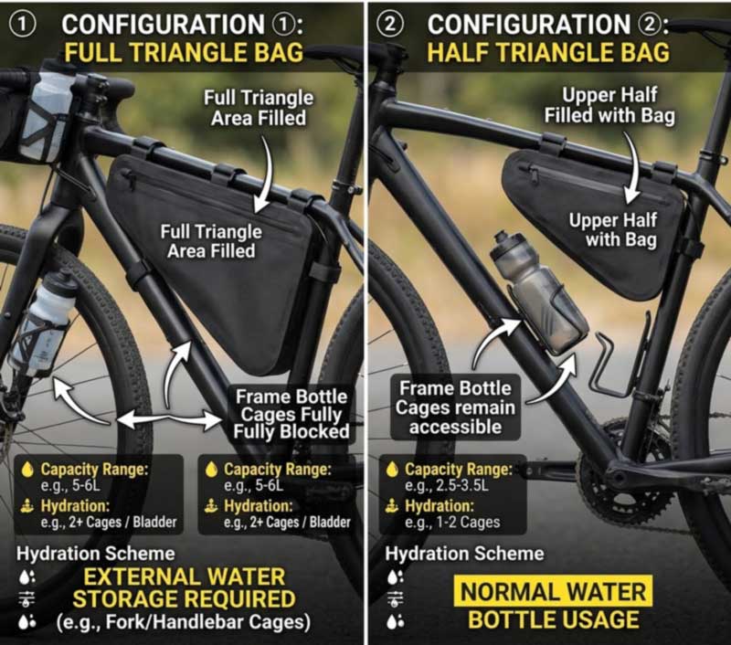 Producător de genți pentru cadru de biciclete pentru mărcile Bikepacking