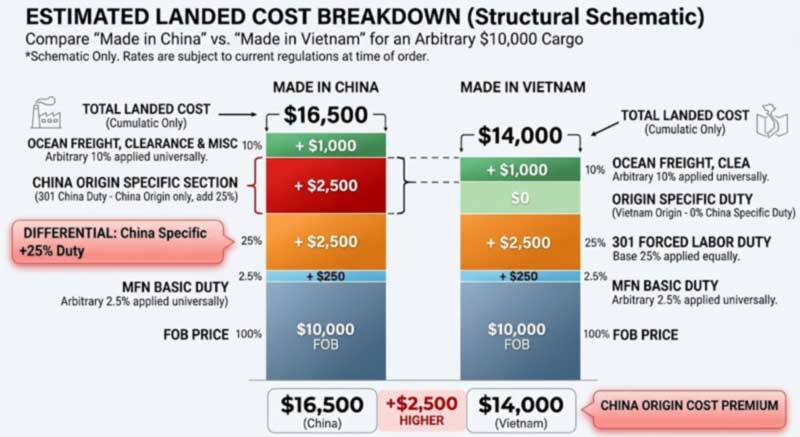 Vietnam sau China: alegerea unei baze de fabricare a pungilor impermeabile în 2026