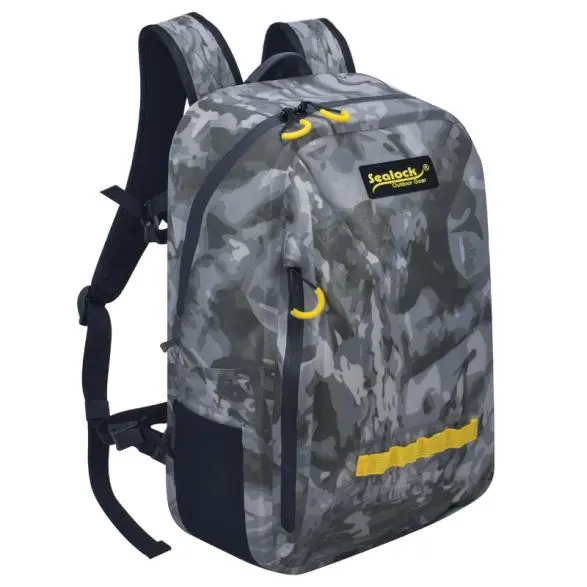 Rucsac impermeabil de 25 litri cu fermoar etanș cu glisare dublă (IPX7)